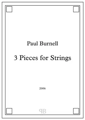 3 Pieces for Strings