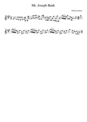 Mr. Joseph Bank