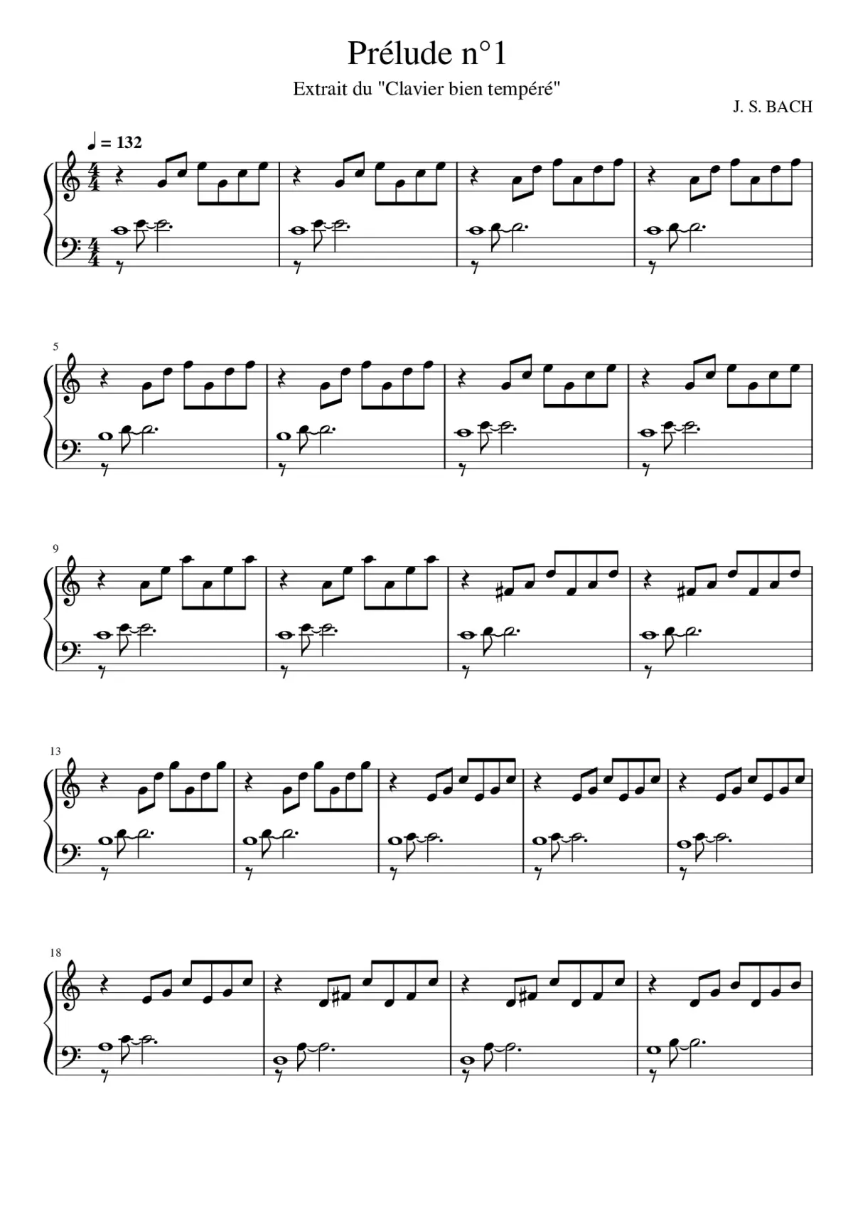 Prélude n1 - Page 1