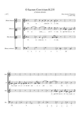 O sacrum convivium H 235