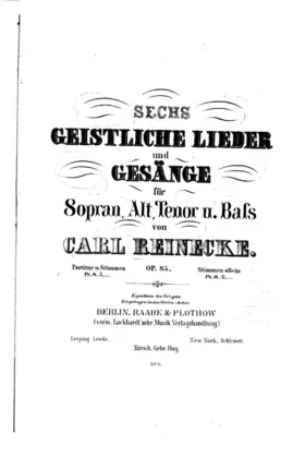 6 Geistliche Lieder und Gesänge