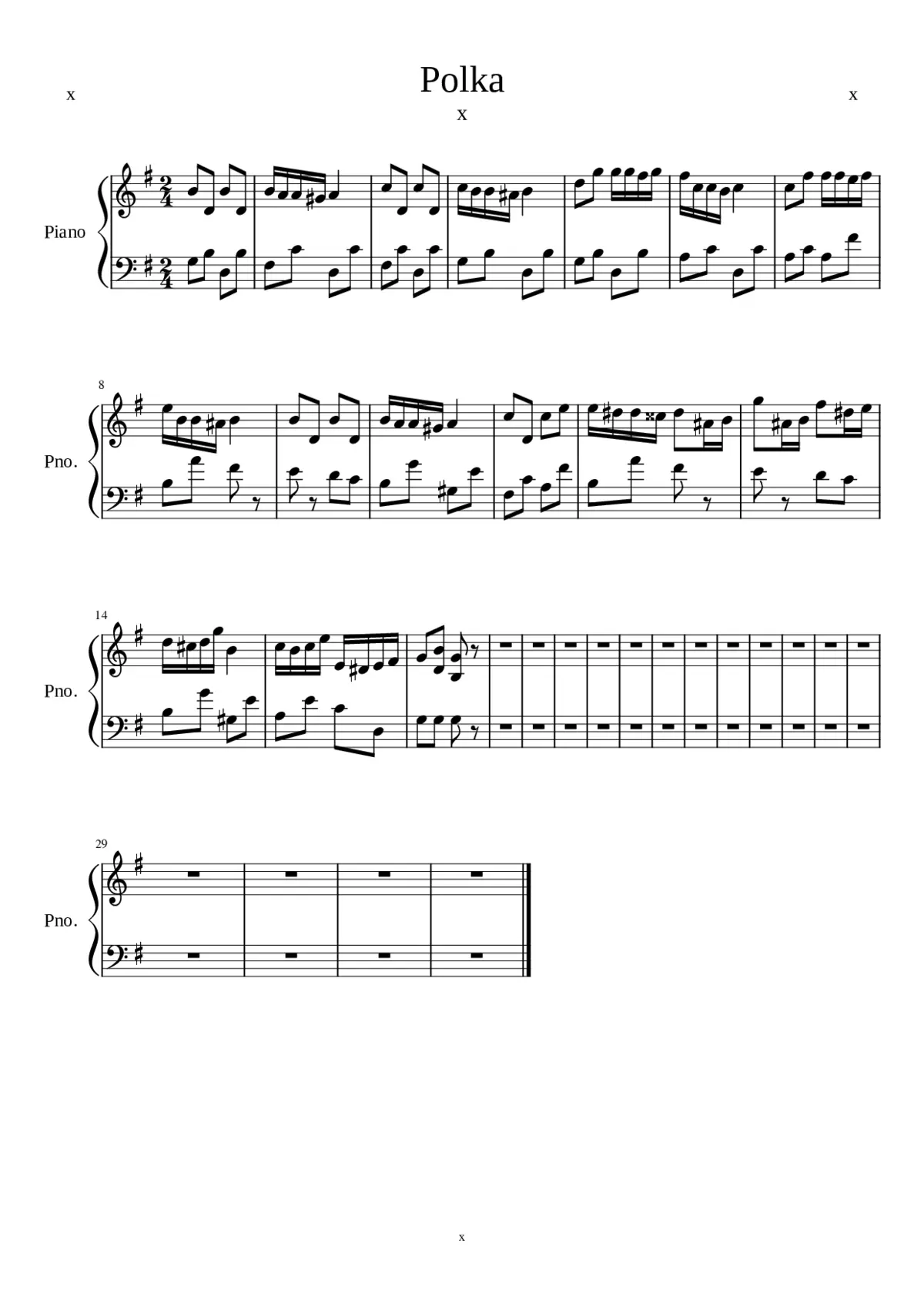 Polkas - Page 1