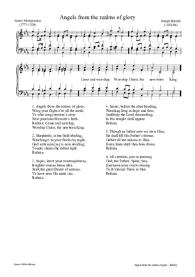 Angels from the realms of glory