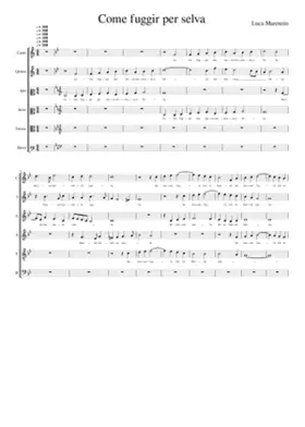 Come fuggir per selva