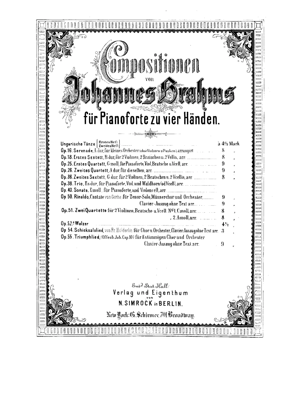 Hungarian Dances - Page 1