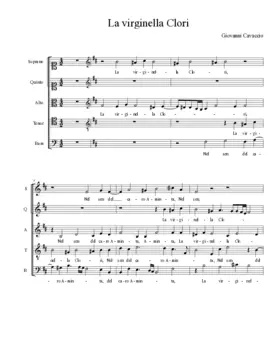 La virginella Clori