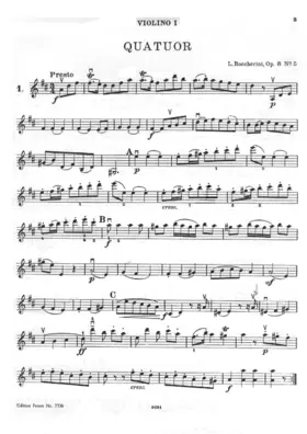 String Quartet in F major