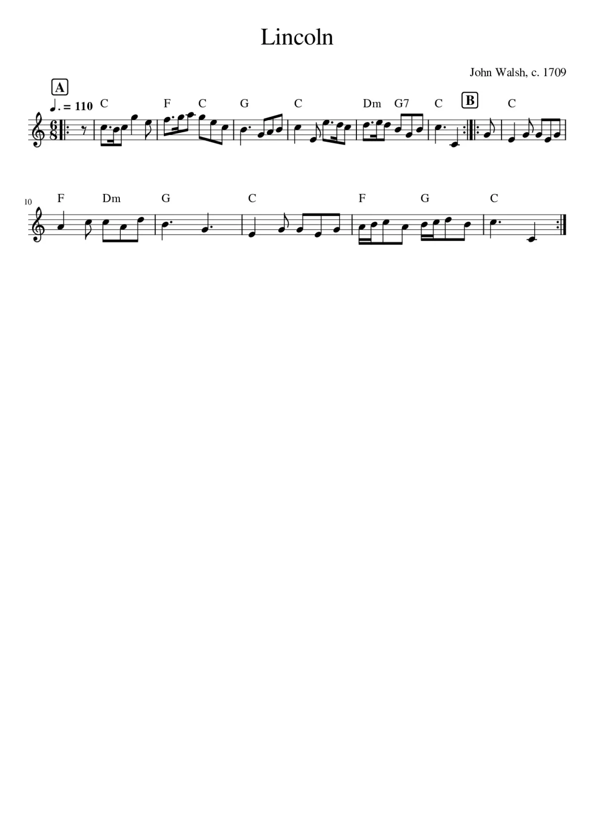 Lincoln - Page 1