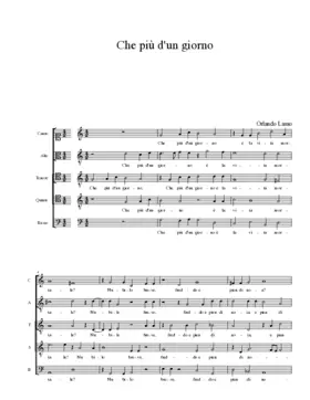 Che più d'un giorno