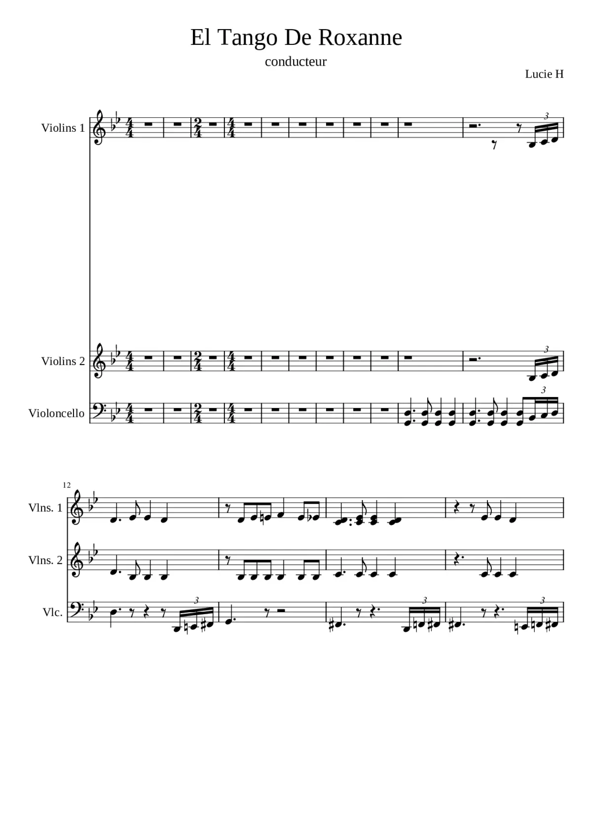 moulin rouge - el tango de roxanne - Page 1