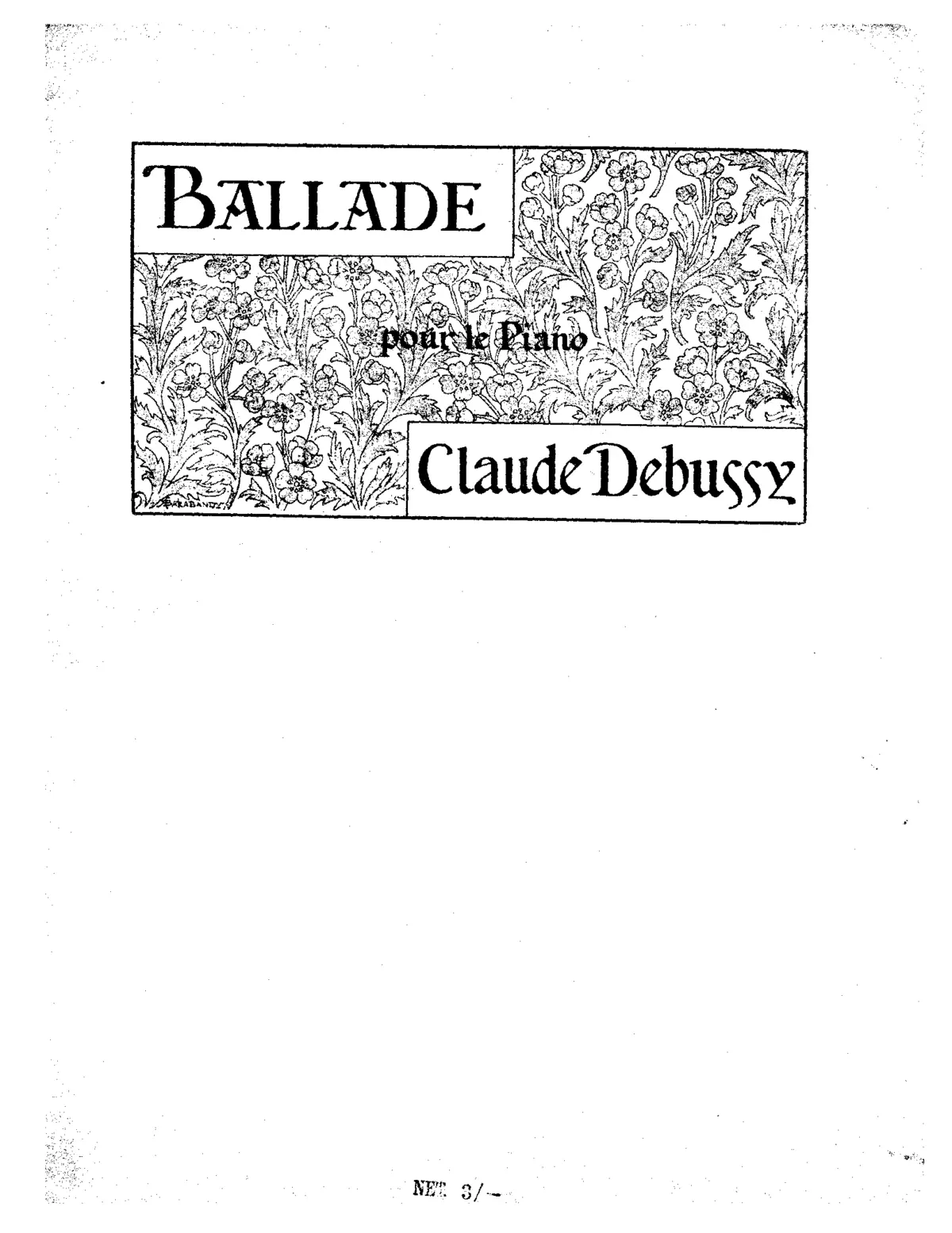 Ballade - Page 1