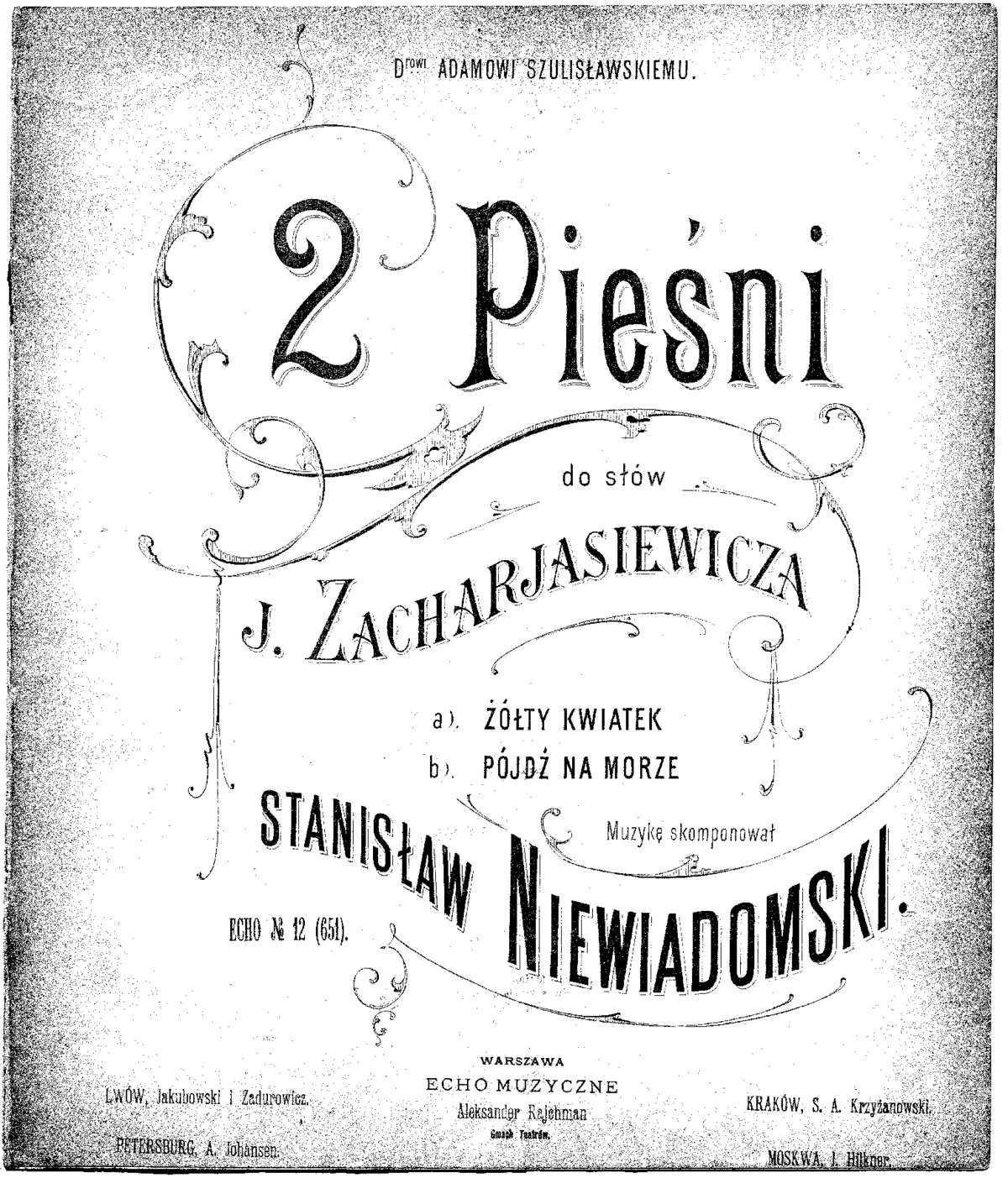 5 Pieśni - Page 1