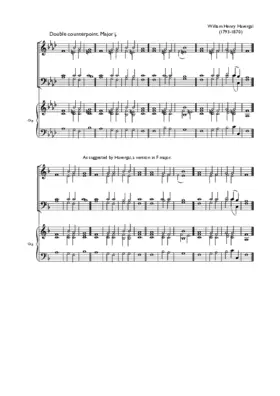 Double chant in F minor IV