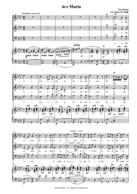 Ave Maria in As 3-st.