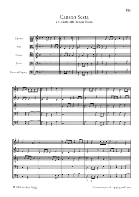 Canzon à quattro