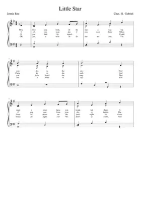 How wise you look little star away