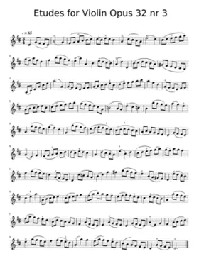100 Violin Etudes Op.32