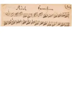 Pedal-Exercitium BWV 598