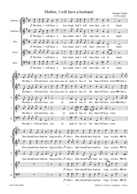 Mother, I will have a husband