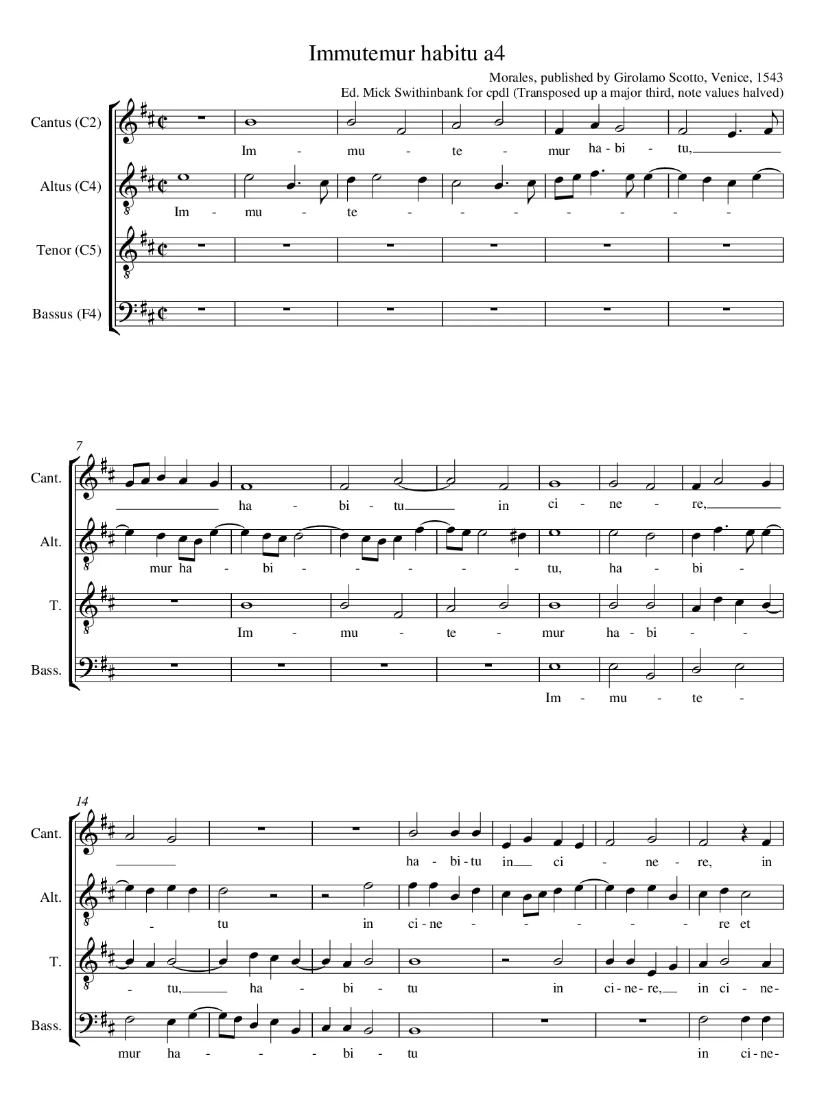 Immutemur habitu - Page 1