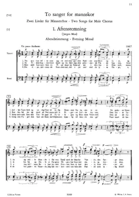 2 Songs after Jørgen Moe