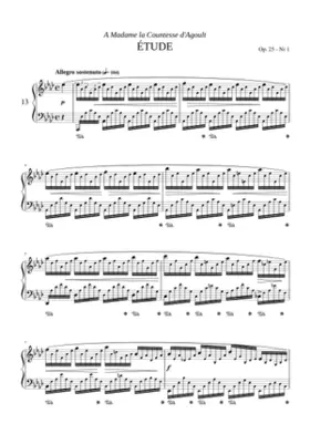 Études Op.25