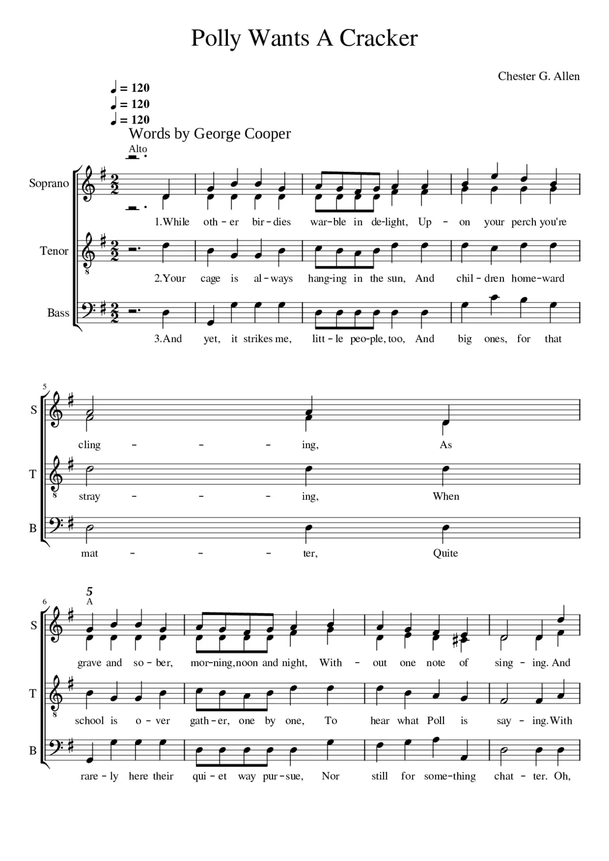 Polly Wants a Cracker - Page 1