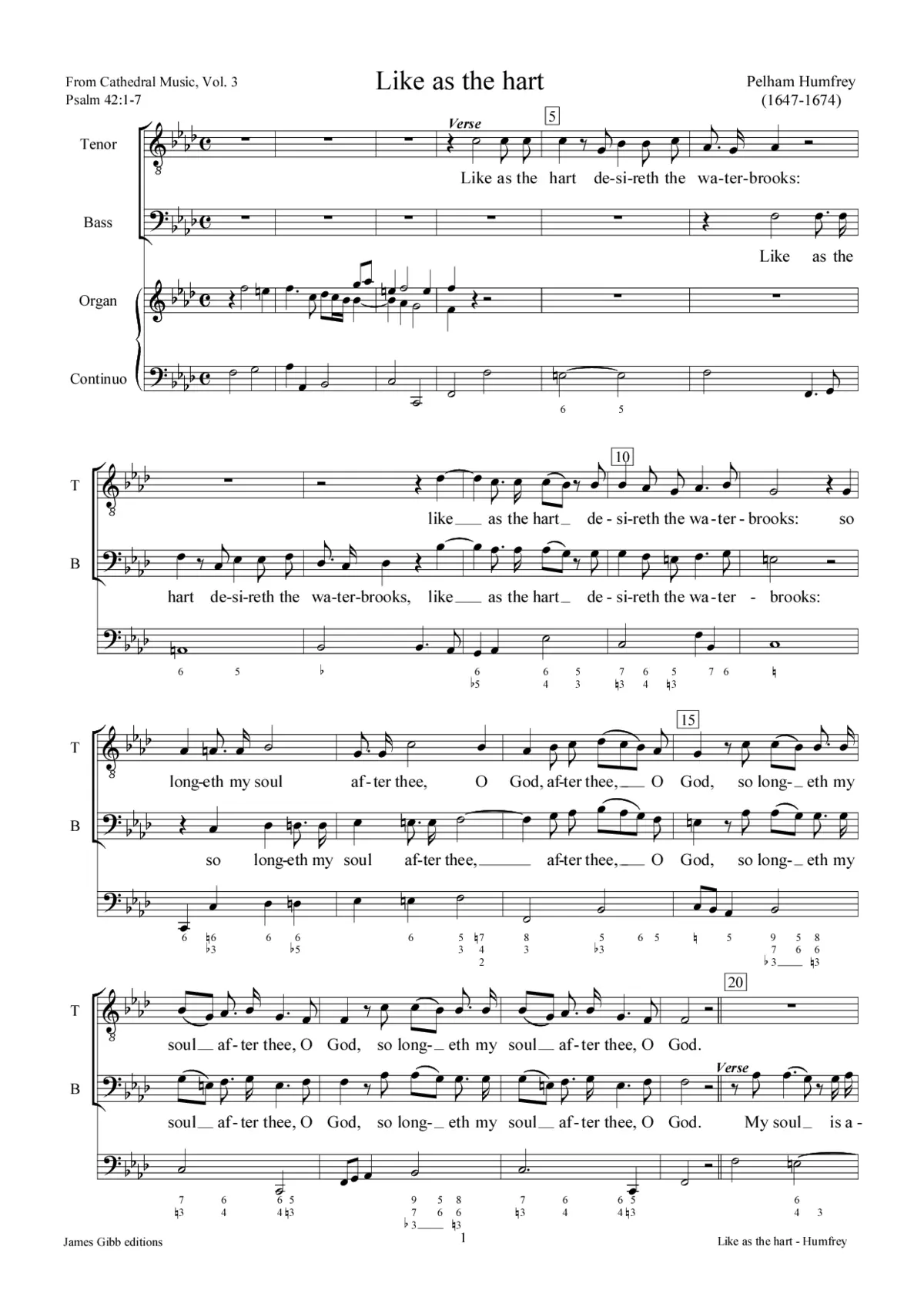 Like as the hart - Page 1