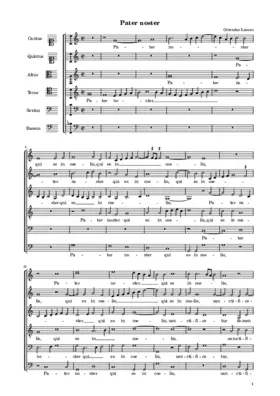 Pater noster a 6, 1565