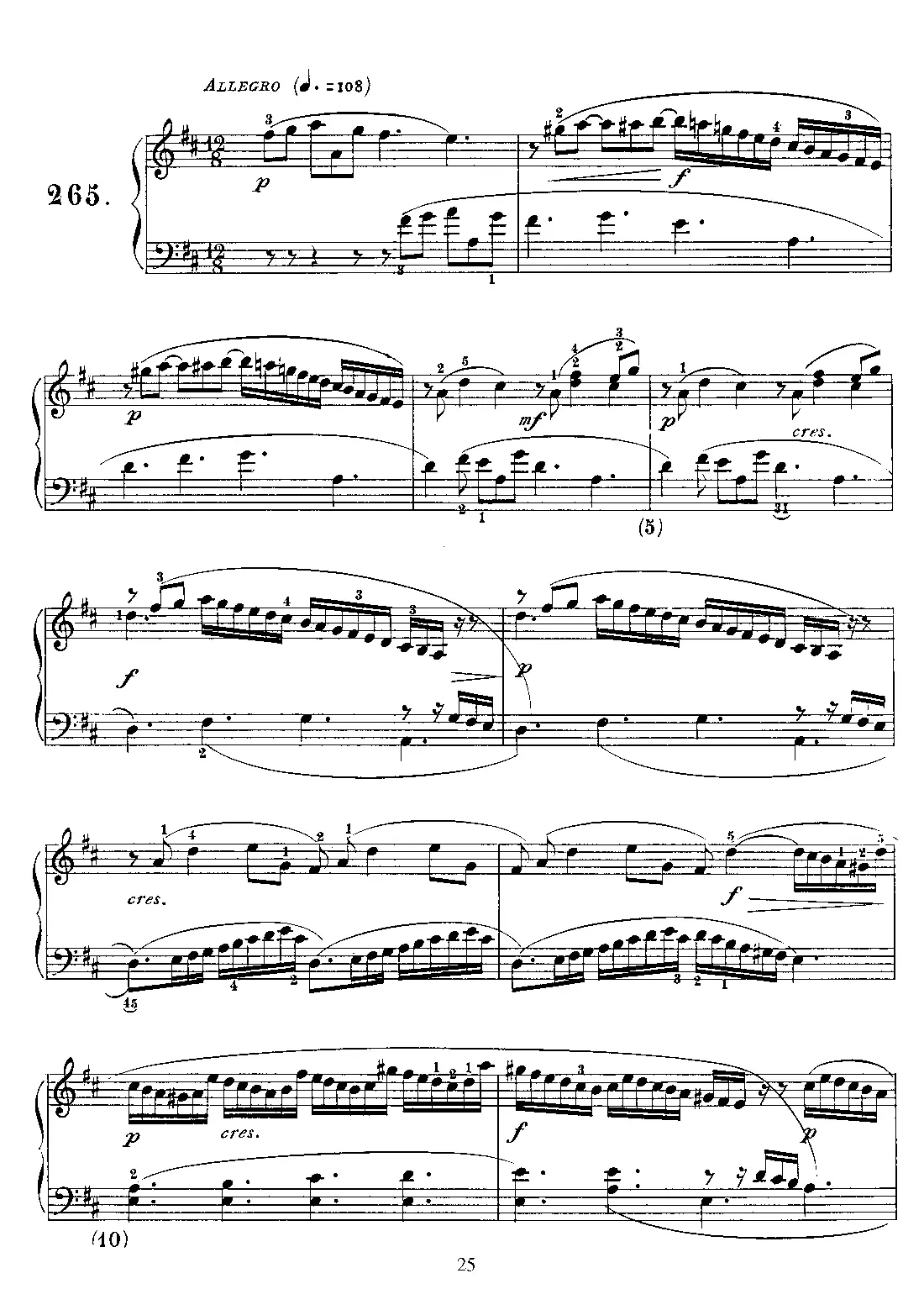 Keyboard Sonata in D major - Page 1