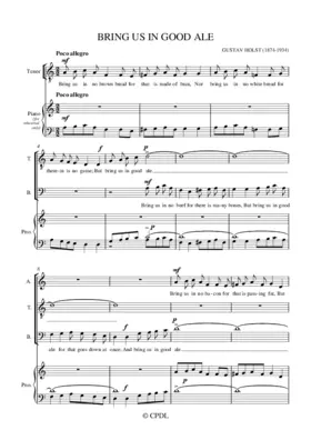 Bring us in good ale