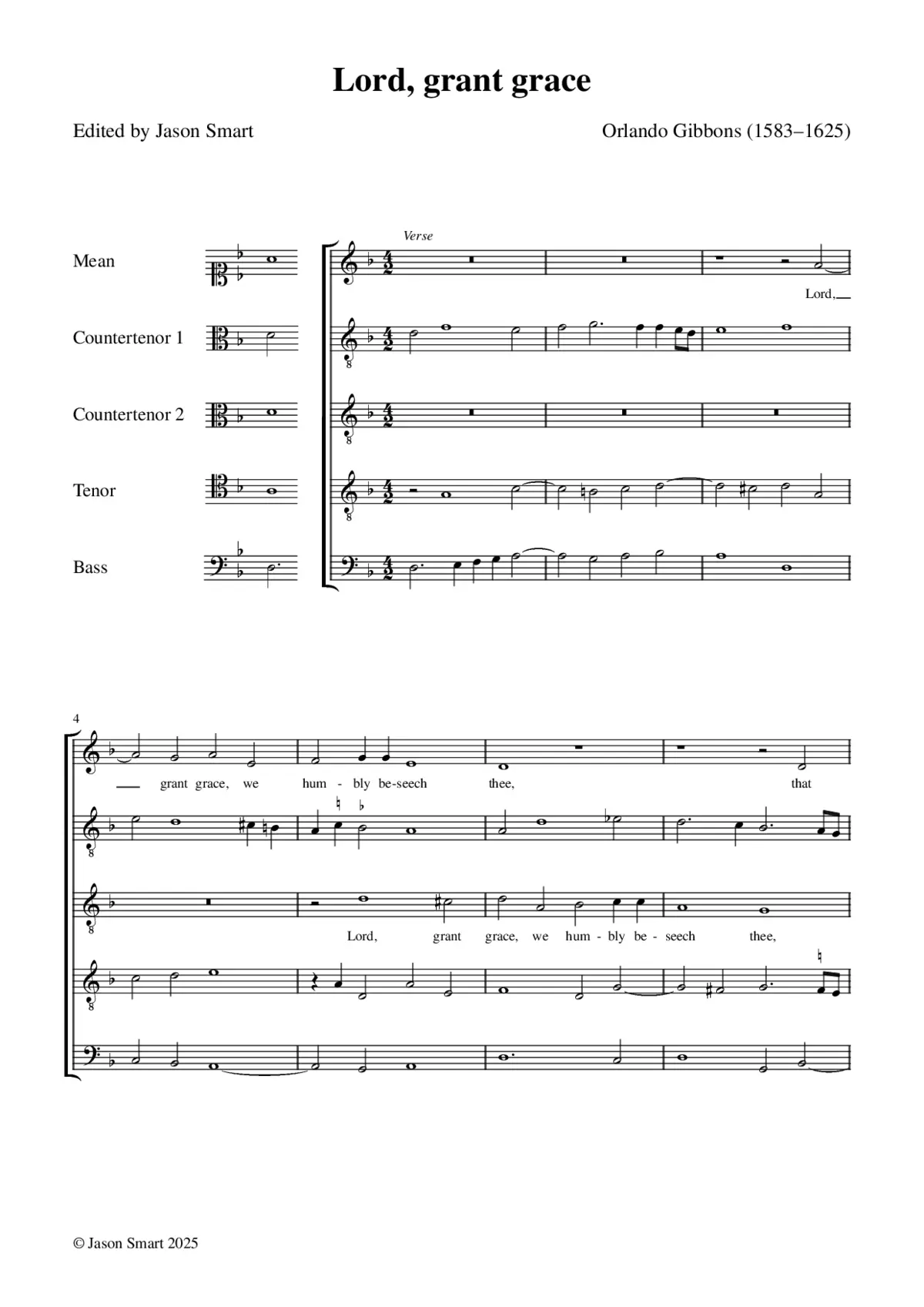 Lord, grant grace - Page 1