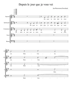 Depuis le jour que je vous vei