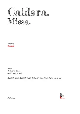 Mass in C major, D-LEb Go. S. 264