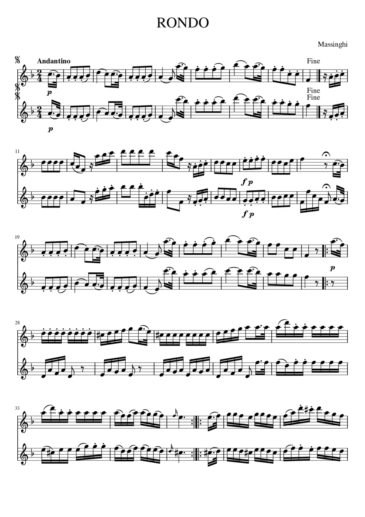 RONDO - Page 1
