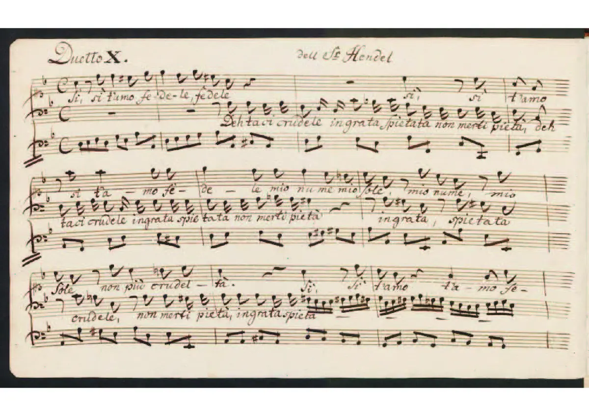 Sì t'amo fedele - Page 1