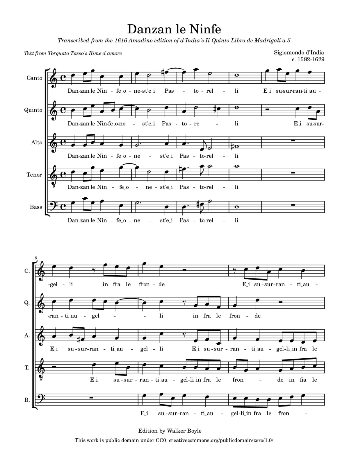 Danzan le ninfe honeste - Page 1