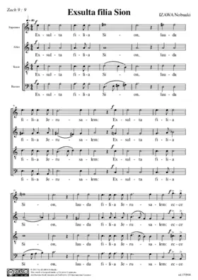 Exsulta filia Sion