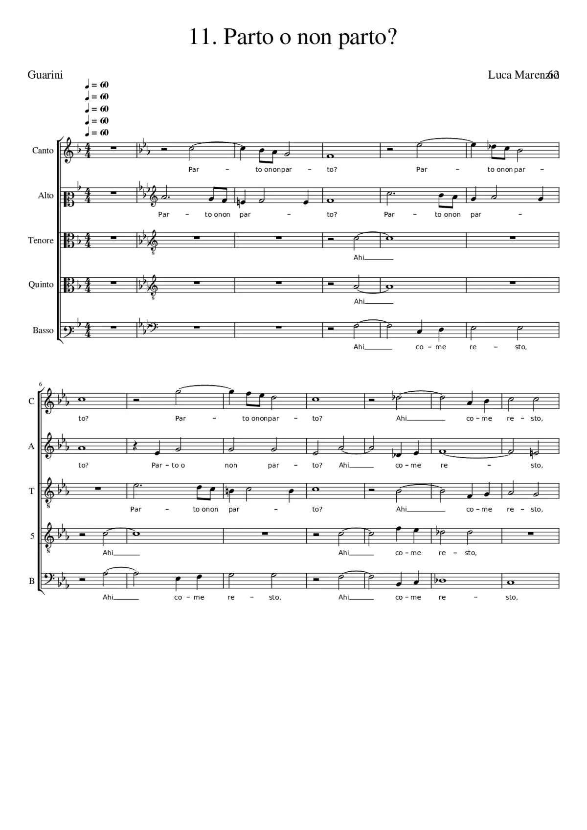 Parto ò non parto? - Page 1