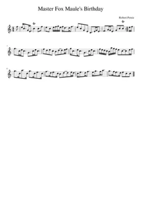 Master Fox Maule's Birthday