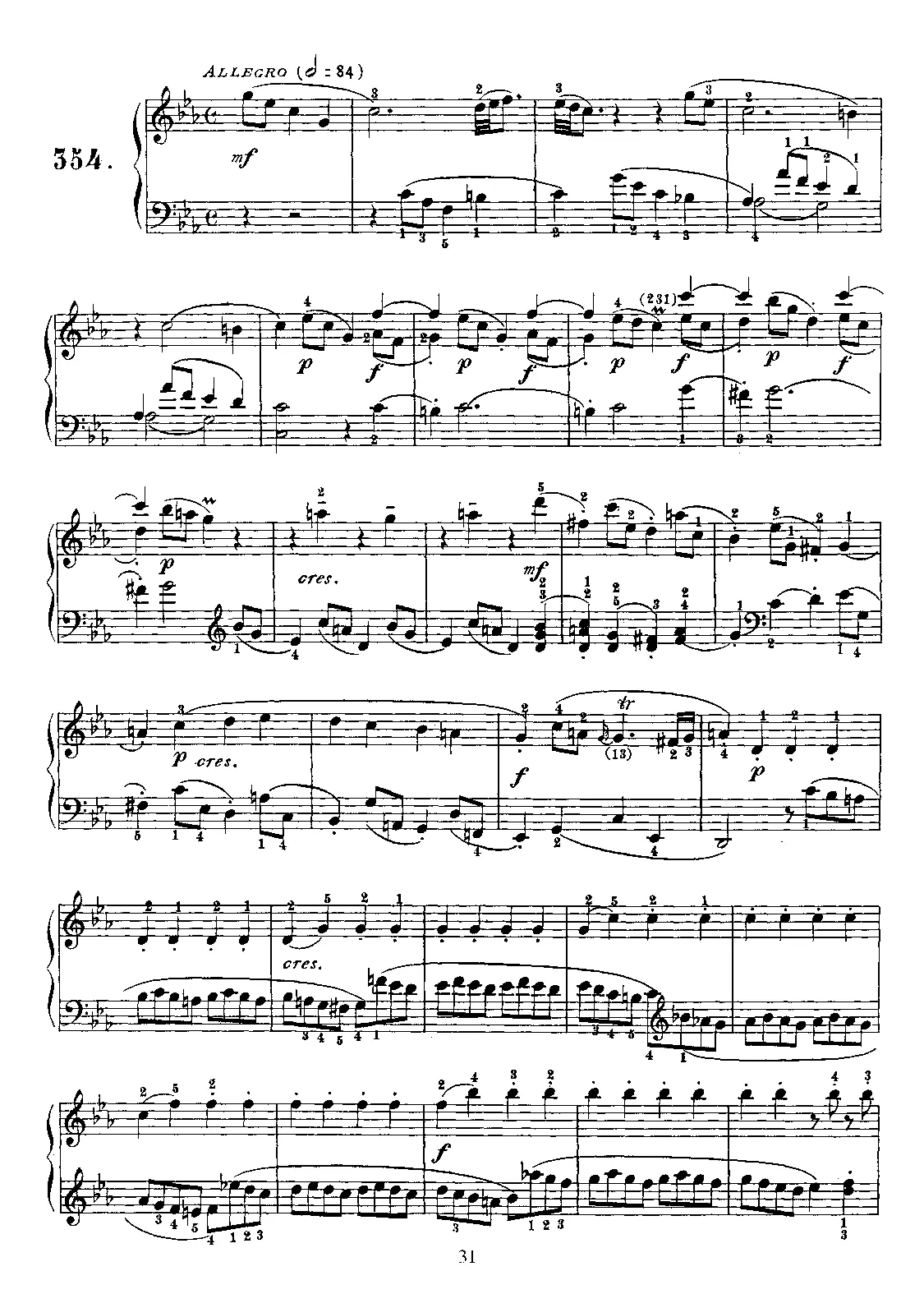 Keyboard Sonata in C minor - Page 1