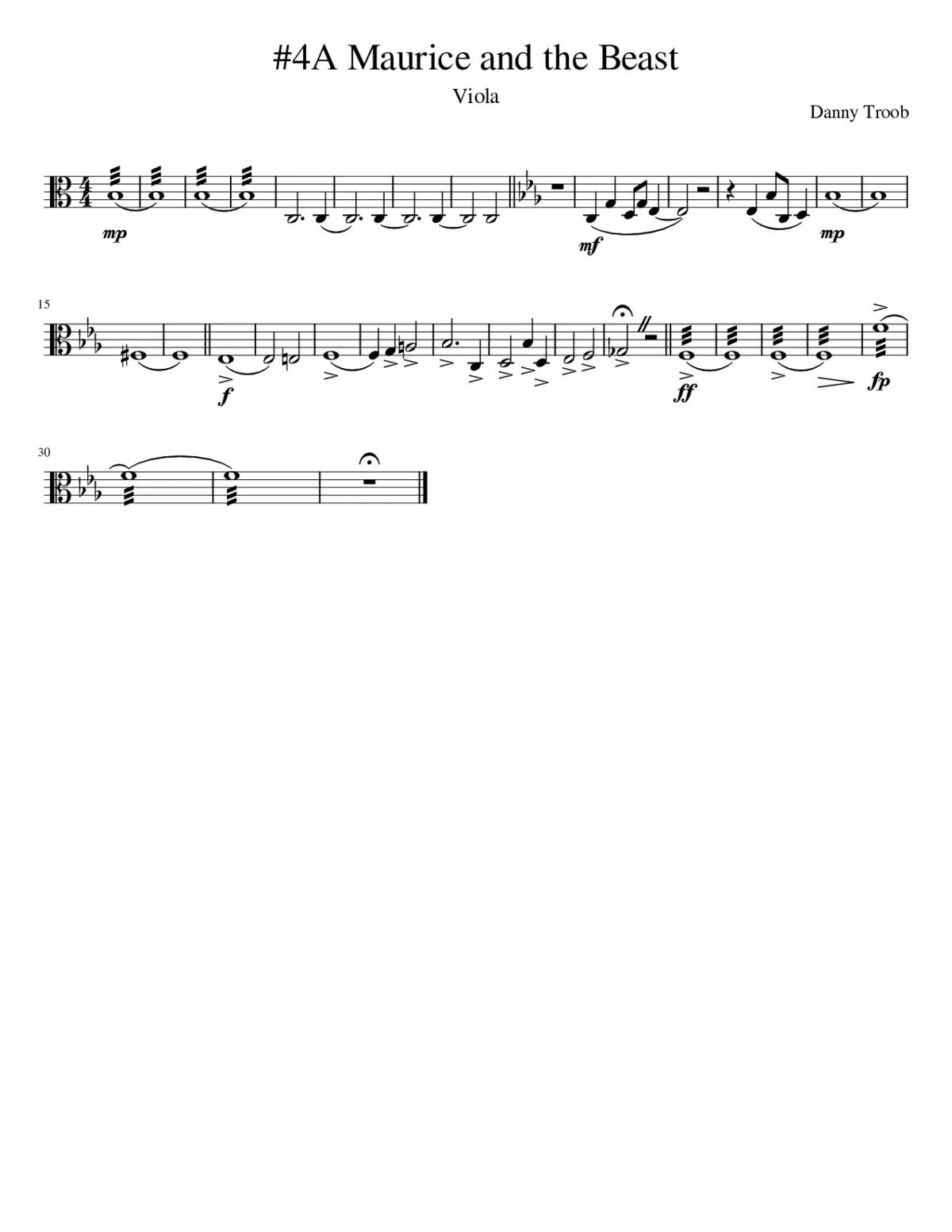 Beauty and the Beast - Page 1