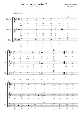 Ave vivens hostia II