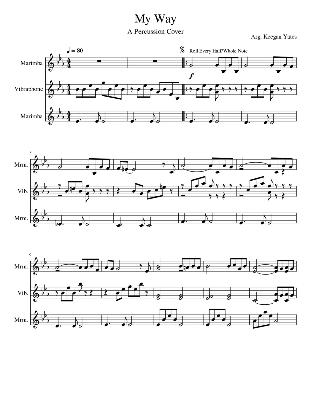 My Way - Page 1