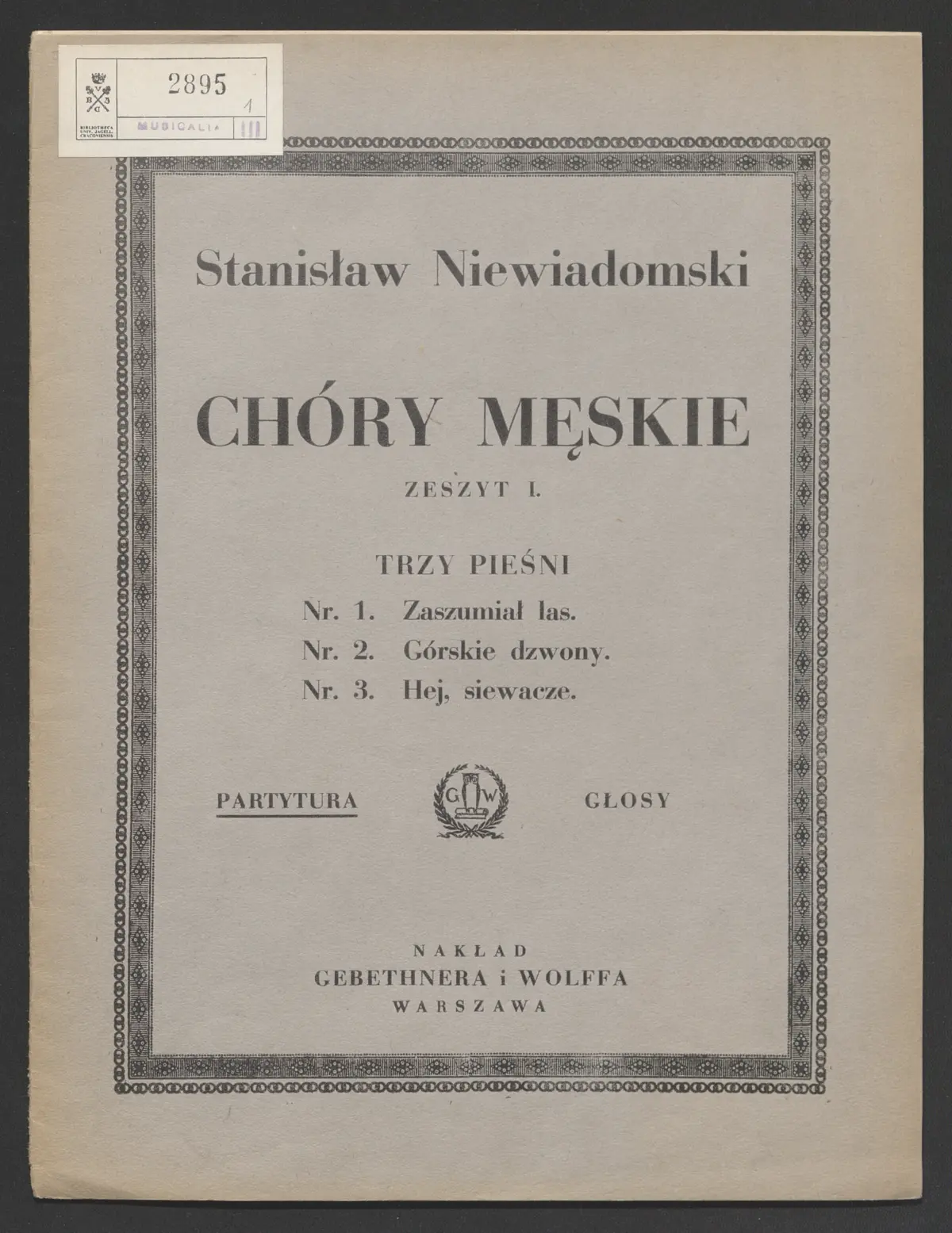 3 Ppieśni - Page 1