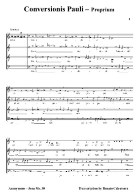 Conversionis Pauli - Proprium