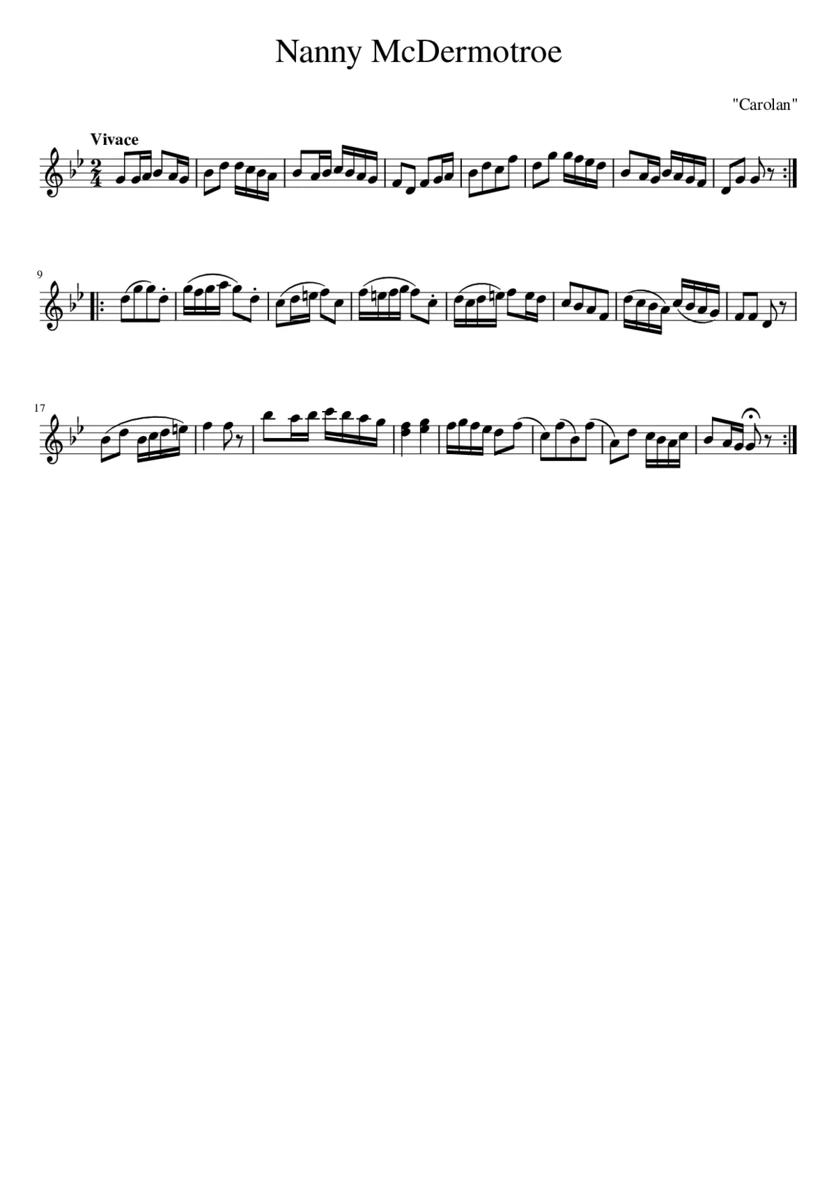 Nanny McDermotroe - Page 1