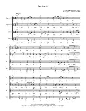 Ave verum No. 3