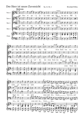 Der Herr ist unsre Zuversicht