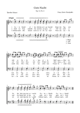 Gute Nacht